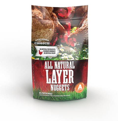 Rancher's Choice | Layer Nugget Chicken Feed 40 Lb