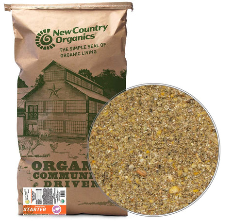 New Country Organics | Chicken Starter Feed 40 Lb